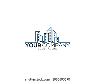 Creative City logo and icon design template illustration.