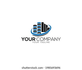 Ilustración del logotipo de Ciudad creativa y diseño de iconos.
