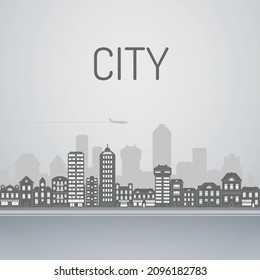 Creative City vector Background design