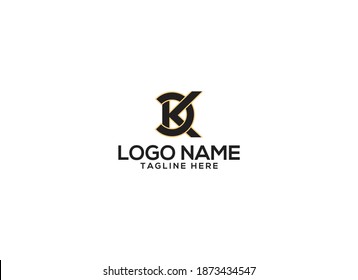 Creative CK logo, KC logo, KC fashion logo for a company