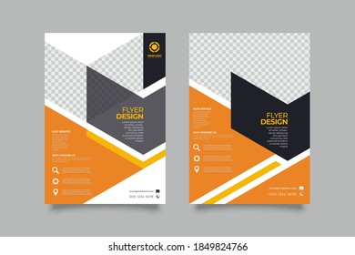 Creative and Clean abstract Business vector template for Brochure design, cover modern layout, poster, flyer in A4 for using personal or marketing purposes