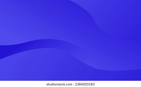 Papel de pared ondulado azul limpio y creativo. El degradado de moda da forma a un fondo de composición simple. Utilizado para decorar anuncios, publicaciones, textos, etc.
