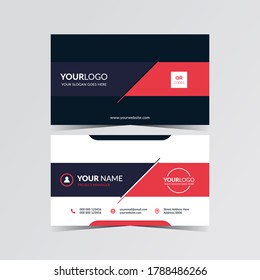 Creative and clean business card design template