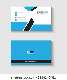 Creative and clean business card design template