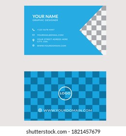 Plantilla de tarjeta de visita creativa y limpia