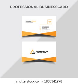  Creative and Clean Business Card Template Vector 