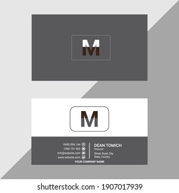 Creative and Clean Business Card Template