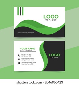 creative and clean business card  template