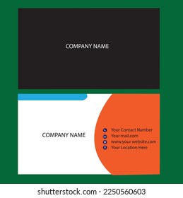 Creative and Clean Business Card Template