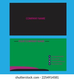 Creative and Clean Business Card Template