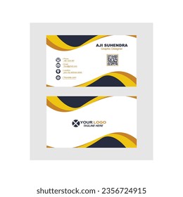 Plantilla de tarjeta de visita creativa y limpia