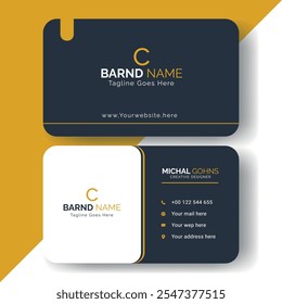 Creative and Clean Business Card Template