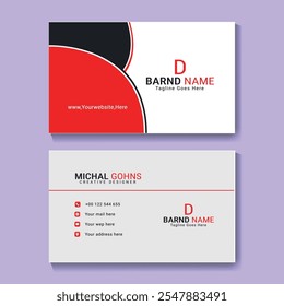 Creative and Clean Business Card Template