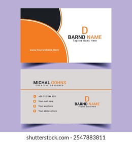 Creative and Clean Business Card Template