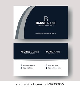 Creative and Clean Business Card Template