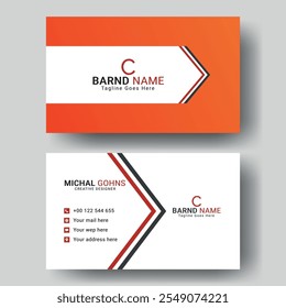 Creative and Clean Business Card Template