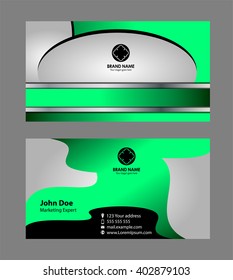 Creative and Clean Business Card Template
