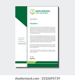  Creative and Clean business style letterhead bundle of your corporate project design. Set to print with vector and illustration. 
