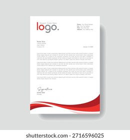 Creative Clean Corporate Letter Head Template