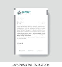 Creative Clean Corporate Letter Head Template