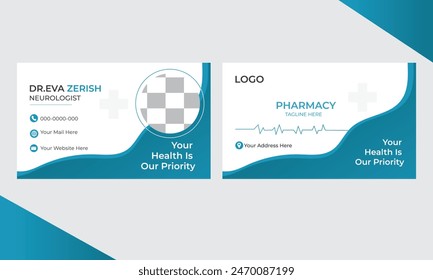 Creative and Clean Doctor Business card.