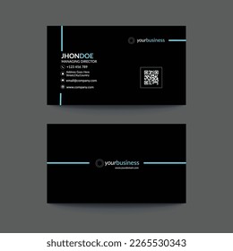 Creative and Clean Double sided Business Card Template