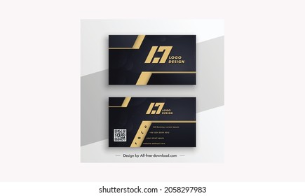 Plantilla de tarjeta de presentación de doble cara creativa y limpia. colección de plantillas de tarjetas de visita simple y moderna. Moderno vector de diseño profesional de tarjetas de visita.