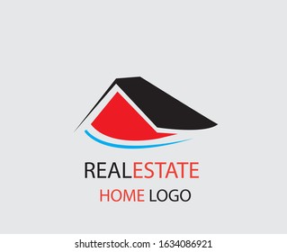 creative clean home logo. For real estate.