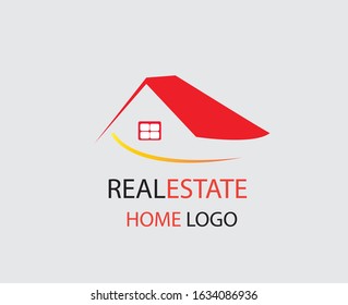 creative clean home logo. For real estate.