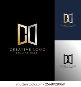creative and clean logo letters OC or Co, vector design