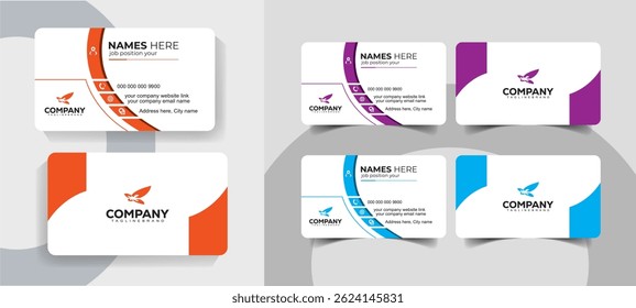 Creative Clean and Modern Business Card Template
