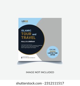 Creative Clean Modern Social Media Post Design Template for Digital Marketing