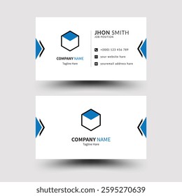 creative and clean professional business card design