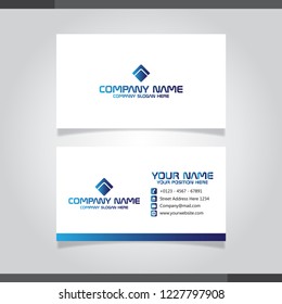 Creative and Clean Vector Business Card Template