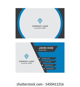 Creative and Clean Vector Business Card Template