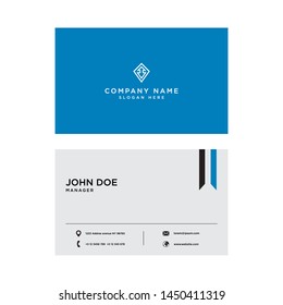 Creative and Clean Vector Business Card Template