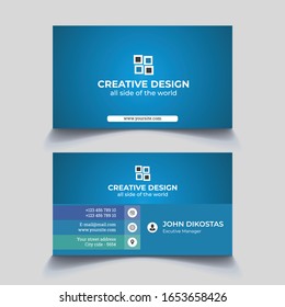 Creative and Clean Vector Business Card Template / Corporate business card / Business Card Template / Branding / 