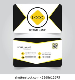 Creative And Clean Vector Business Card Design Template Visiting Card Design 