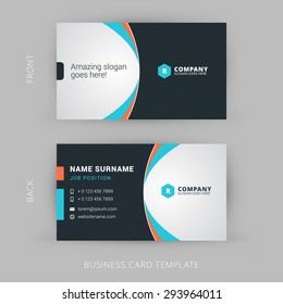 Creative and Clean Vector Business Card Template