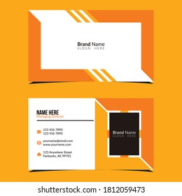 Creative, Clean and Visit Business Card Template