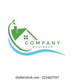 Creative Cleaning Concept Logo Design Template