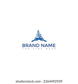 Creative Cleaning Concept Logo Design Template