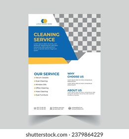 Creative Cleaning Service Flyer Design