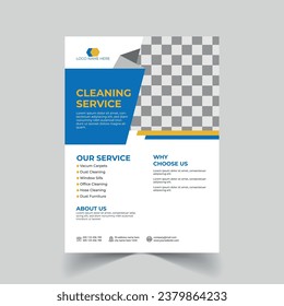 Creative Cleaning Service Flyer Design