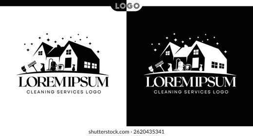 Creative Cleaning Service Logo Design Ideas for Modern Maid and Janitorial Brands