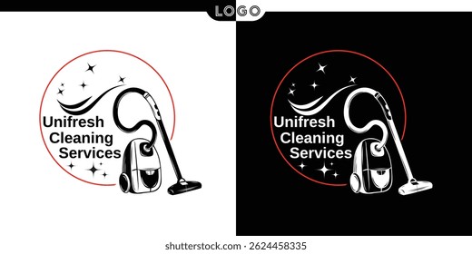 Ideias do projeto do logotipo do serviço de limpeza criativa para a empregada doméstica moderna e marcas de zeladoria


