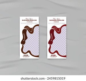 Creative cleaning service rack card template
