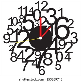 Creative clock design.