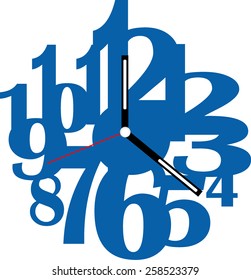 Creative clock design.