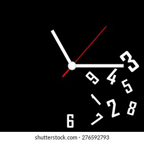 Creative clock design.
